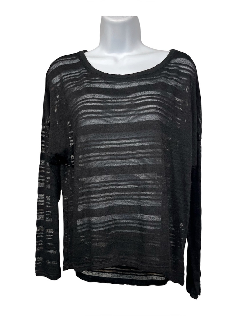 Apt. 9 semi-sheer knit top size XL